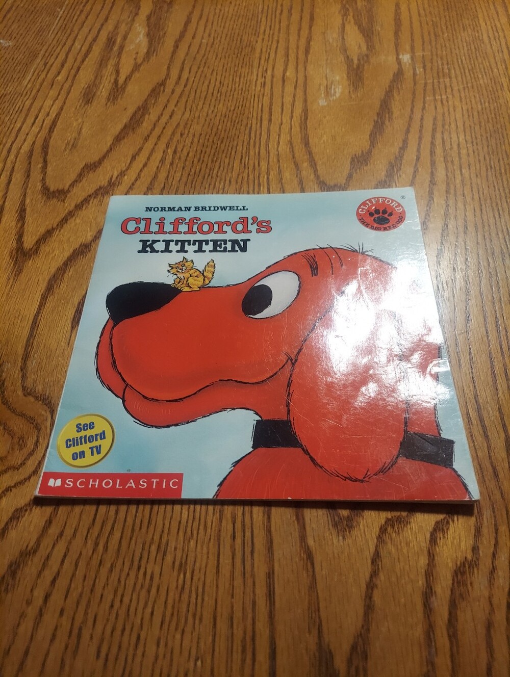 Cliffords Kitten Paperback Book Norman Bridwell Scholastic Vintage Childrens
